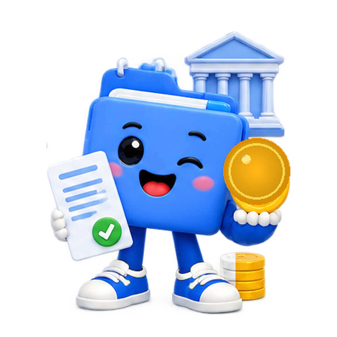 น้อง Folder สำหรับบริการภาษีของ Blue Papers Consulting